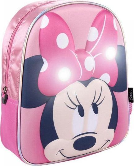 Minnie Mouse Plecak dziecięcy Minnie Mouse Światła Różowy (25 x 31 x 10 cm) 1