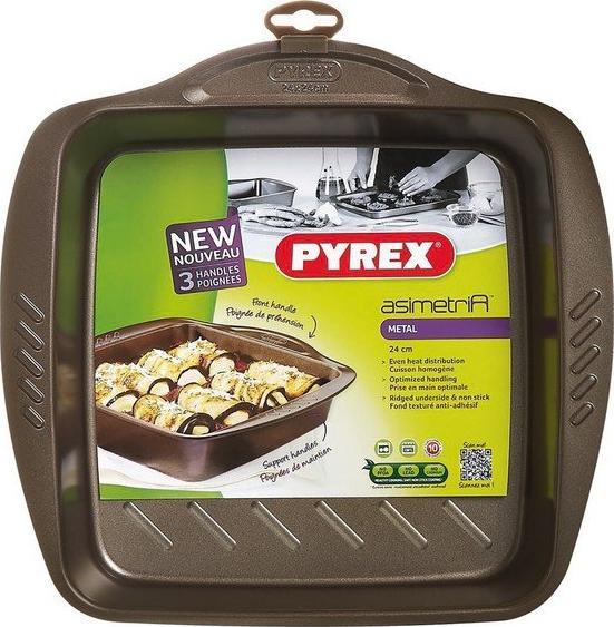 Pyrex Naczynie do Piekarnika Pyrex Asimetria Metal (24 x 24 cm) 1