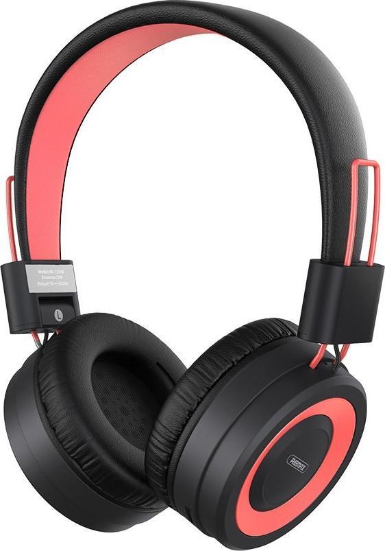 Słuchawki Remax Remax nauszne bezprzewodowe słuchawki Bluetooth 5.0 różowy (RB-725HB pink) 1