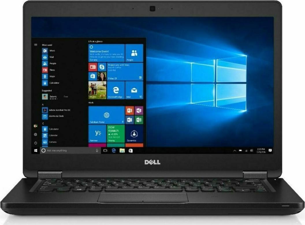 Laptop Dell Latitude 5480 Intel Core i5 16GB DDR4 512GB SSD Windows 10 Pro 14" 1