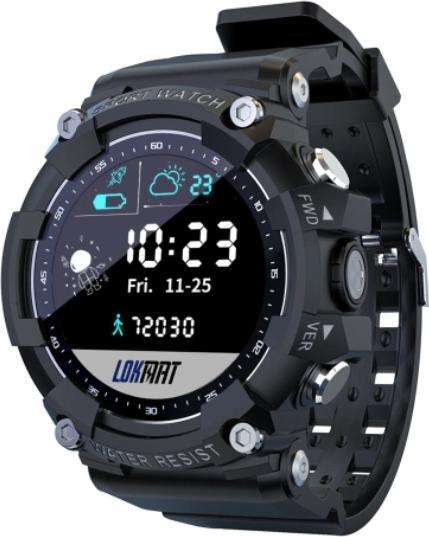 Zegarek sportowy Lokmat LOKMAT ATTACK 2 IP68 SHOCK SMARTWATCH 5ATM PULS 1