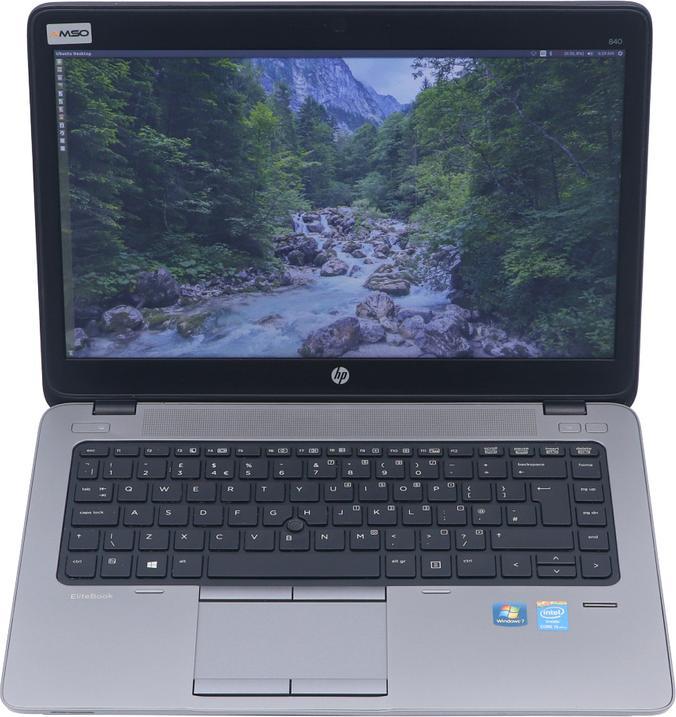 Laptop HP HP EliteBook 840 G1 i7-4600U 8GB NOWY DYSK 480GB SSD 1920x1080 Klasa A- Windows 10 Professional 1