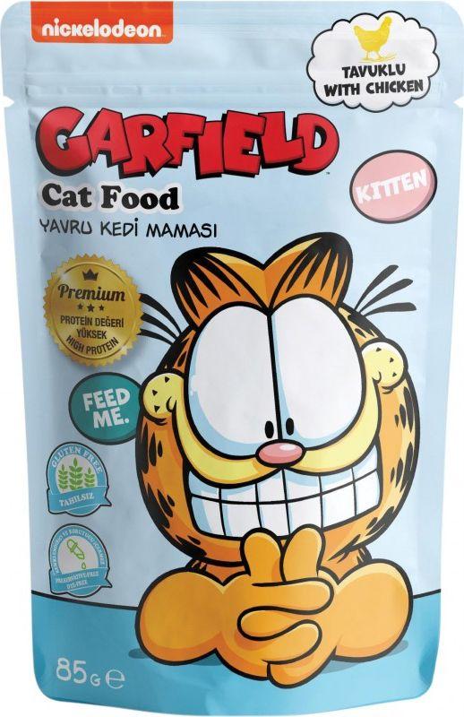 Garfield Saszetka dla młodych kotów z kurczakiem, 85g 1