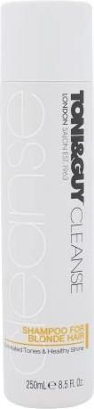 Toni&Guy Cleanse Shampoo For Blonde Hair Szampon do włosów 250ml 1