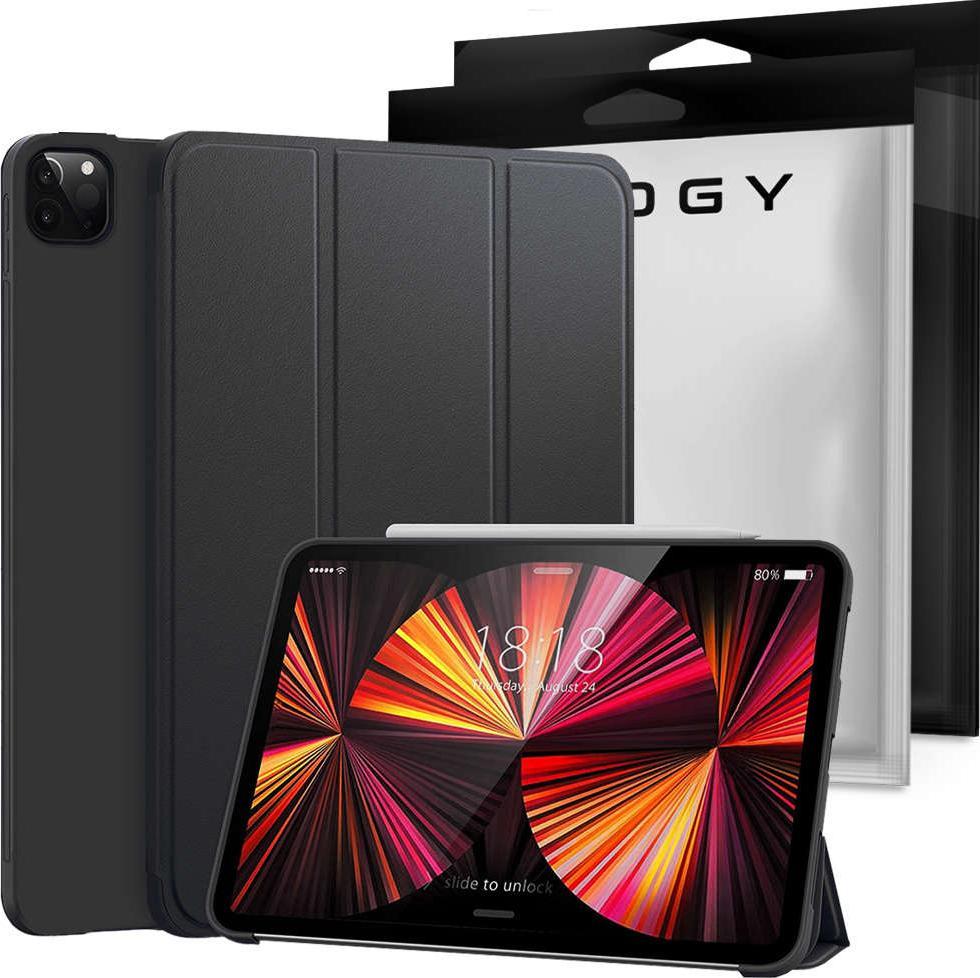 Alogy Alogy Etui na tablet Smart Pencil Case do Apple iPad Pro 11 2021/ 2020/ 2018 Czarne uniwersalny 1
