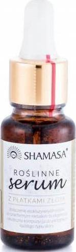Shamasa Shamasa Serum roślinne z płatkami złota 15 ml 1