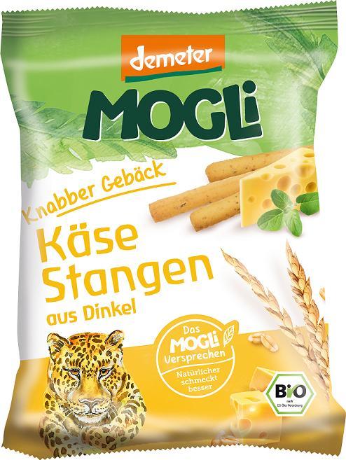 MOGLI (przeciery owocowe, przekąski) PALUSZKI O SMAKU SERA DEMETER BIO 75 g - MOGLI 1