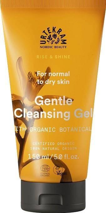 Urtekram Pielęgnujący żel do mycia i oczyszczania twarzy o pikantnym zapachu pomarańczy BIO 150 ml 1