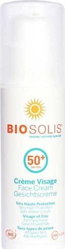 BIOSOLIS KREM PRZECIWSŁONECZNY DO TWARZY SPF 50+ ECO 50 ml - BIOSOLIS 1