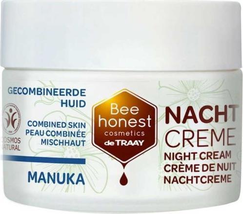 BEE HONEST KREM DO TWARZY Z MIODEM MANUKA SKÓRA MIESZANA NA NOC ECO 50 ml - BEE HONEST 1