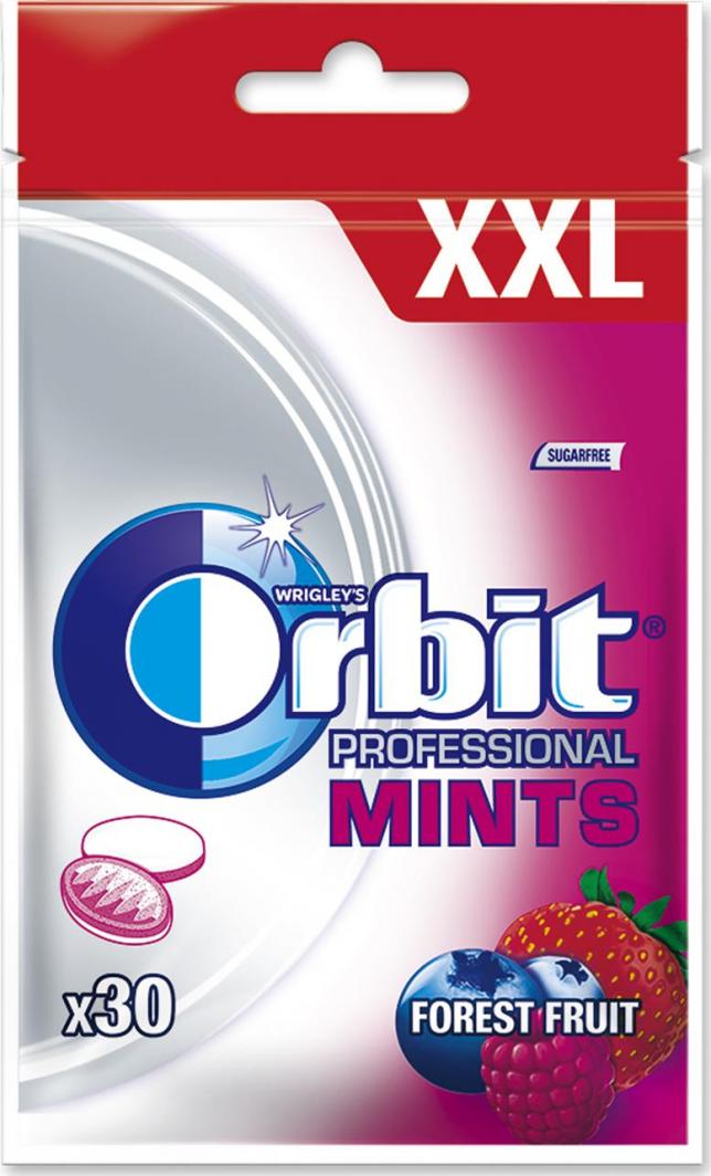 Wrigley Drażetki owocowo-miętowe Professional Mints XXL 30 szt. 1