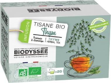 Biodyssee Herbata ziołowa z tymiankiem 20x1,5g EKO Biodyssee 1