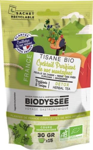 Biodyssee Herbata ziołowa Oczyszczenie 30g EKO Biodyssee 1