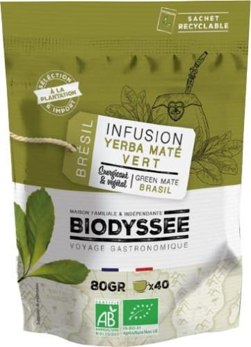 Biodyssee Herbata zielona Yerba Mate 80g EKO Biodyssee 1