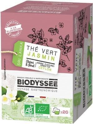 Biodyssee Herbata zielona jaśminowa 20x1,75g EKO Biodyssee 1