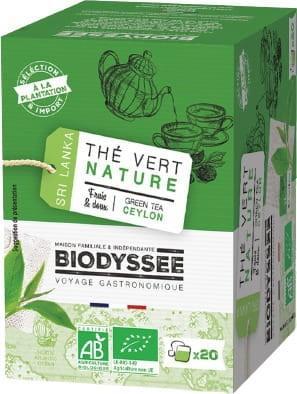 Biodyssee Herbata zielona Ceylon 20x2g EKO Biodyssee 1