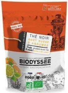 Biodyssee Herbata czarna z cytrusami 80g EKO Biodyssee 1
