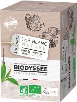Biodyssee Herbata biała Ceylon 20x1,5g EKO Biodyssee 1