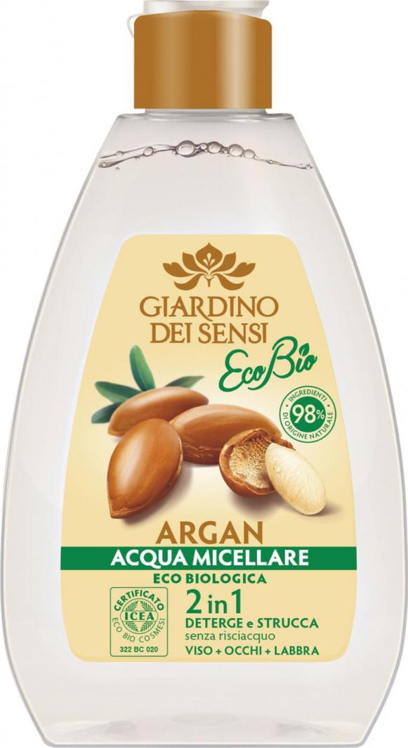 Giardino dei Sensi Arganowa woda micelarna 2w1 do demakijażu twarzy 150 ml 1