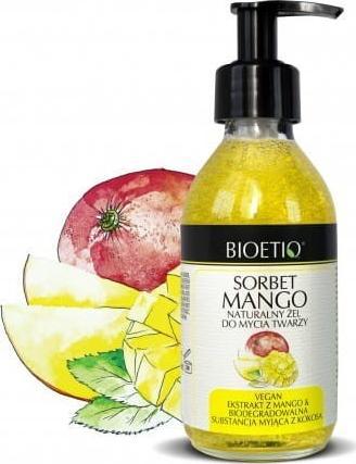 Bioetiq Sorbet Mango żel do mycia twarzy naturalny 200ml 1