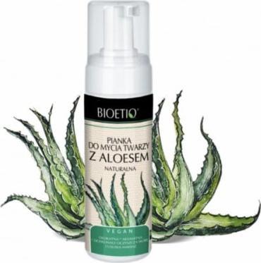 Bioetiq Pianka Do Mycia Twarzy Z Aloesem 150 ml 1