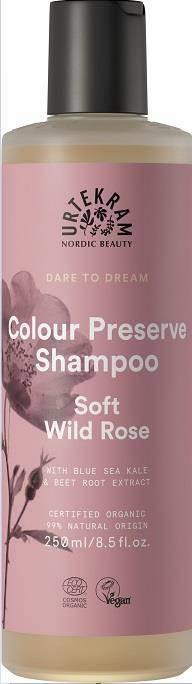 Urtekram Szampon do włosów farbowanych BIO 250 ml 1