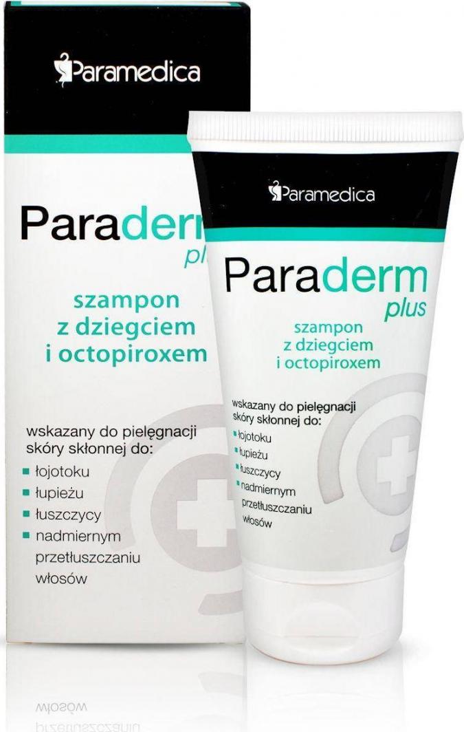 PARAMEDICA PARADERM PLUS Szampon z dziegciem 150g 1