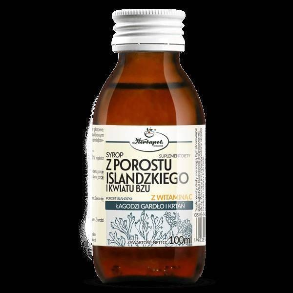 HERBAPOL KRAKÓW Herbapol Syrop z porostu islandzkiego 100 ml 1