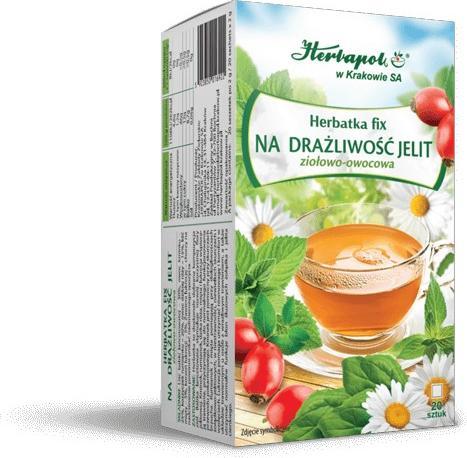 HERBAPOL KRAKÓW Herbapol Herbatka Fix Na Drażliwość Jelit 20 sasz 1