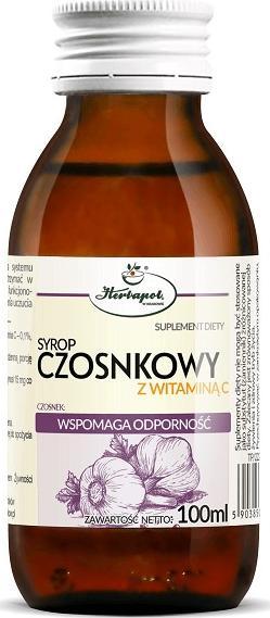 HERBAPOL KRAKÓW Herbapol Syrop Czosnkowy 100 ml 1