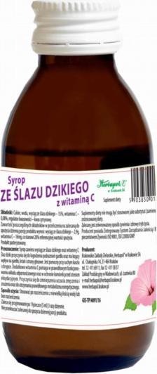 HERBAPOL KRAKÓW Herbapol Syrop ze Ślazu Dzikiego 100 ml 1