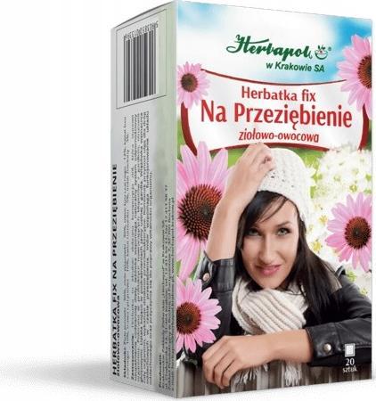 Krakowskie Zakłady Zielarskie Herbapol Herbatka fix Na Przeziębienie 2g saszet.x 20-Herbapol 1