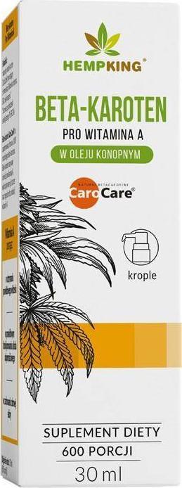HempKing HEMPKING Beta karoten Pro witamina A w bio oleju 1