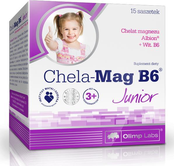 Olimp Olimp - Chela-Mag B6 Junior 15 saszetek pomarańcza 1
