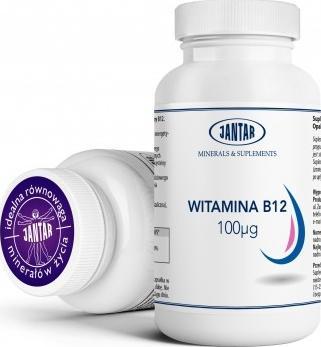Jantar Jantar Witamina B 12 100 mg 60 k układ nerwowy 1