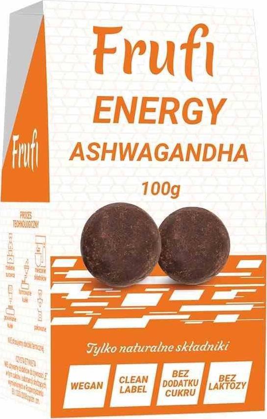 Frufi Kulki ENERGY - ashwagandha Frufi, 100g 1