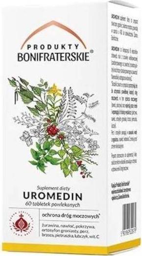 Produkty Bonifraterskie Produkty Bonifraterskie Uromedin 60 tab. 1