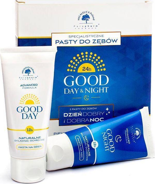 MELALEUCA Pasta do zębów specjalistyczna na dzień i noc bez fluoru 2x75g MELALEUCA 1