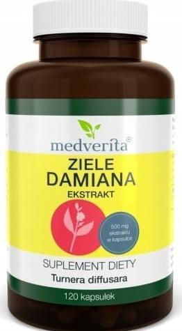 MEDVERITA Medverita Ziele Damiana 120 k 1