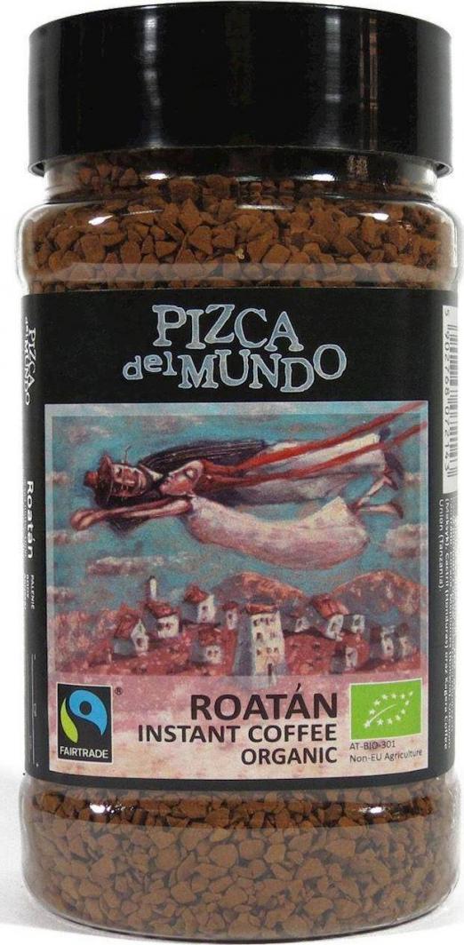 PIZCA DEL MUNDO (czekolady, kawy, yerba KAWA ROZPUSZCZALNA ARABICA/ROBUSTA ROATAN FAIR TRADE BIO 100 g - PIZCA DEL MUNDO 1