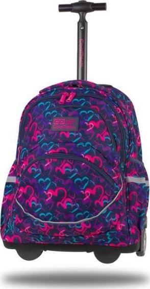 Patio Plecak młodzieżowy na kółkach Starr Drawing hearts C35141 CoolPack 1