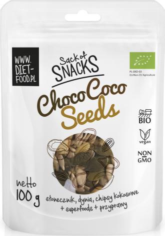Diet-Food.pl Mieszanka nasion z kakao 100g EKO 1