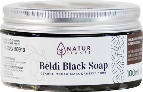 Natur Planet Mydło czarne marokańskie 100g 1