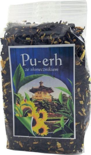 ASZ Asz Herbata Pu-Erh Kwiat Słonecznika 100G 1