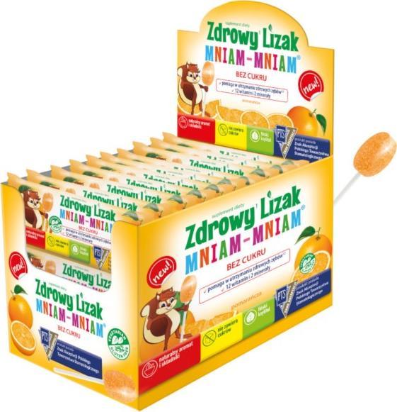 STARPHARMA Starpharma Zdrowy Lizak 6G Pomarańcza 40szt 1