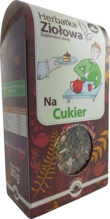 Natura Wita Natura Wita Herbatka Ziołowa Na Cukier 80G 1