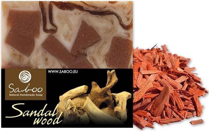 SABOO Mydło Naturalne Drzewo Sandałowe 100 g 1
