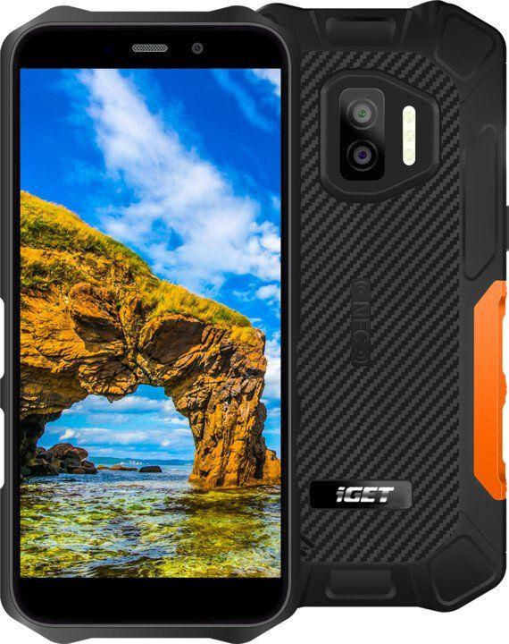 Smartfon iGET WP12 Pro 4/64GB Dual SIM Czarno-pomarańczowy 1