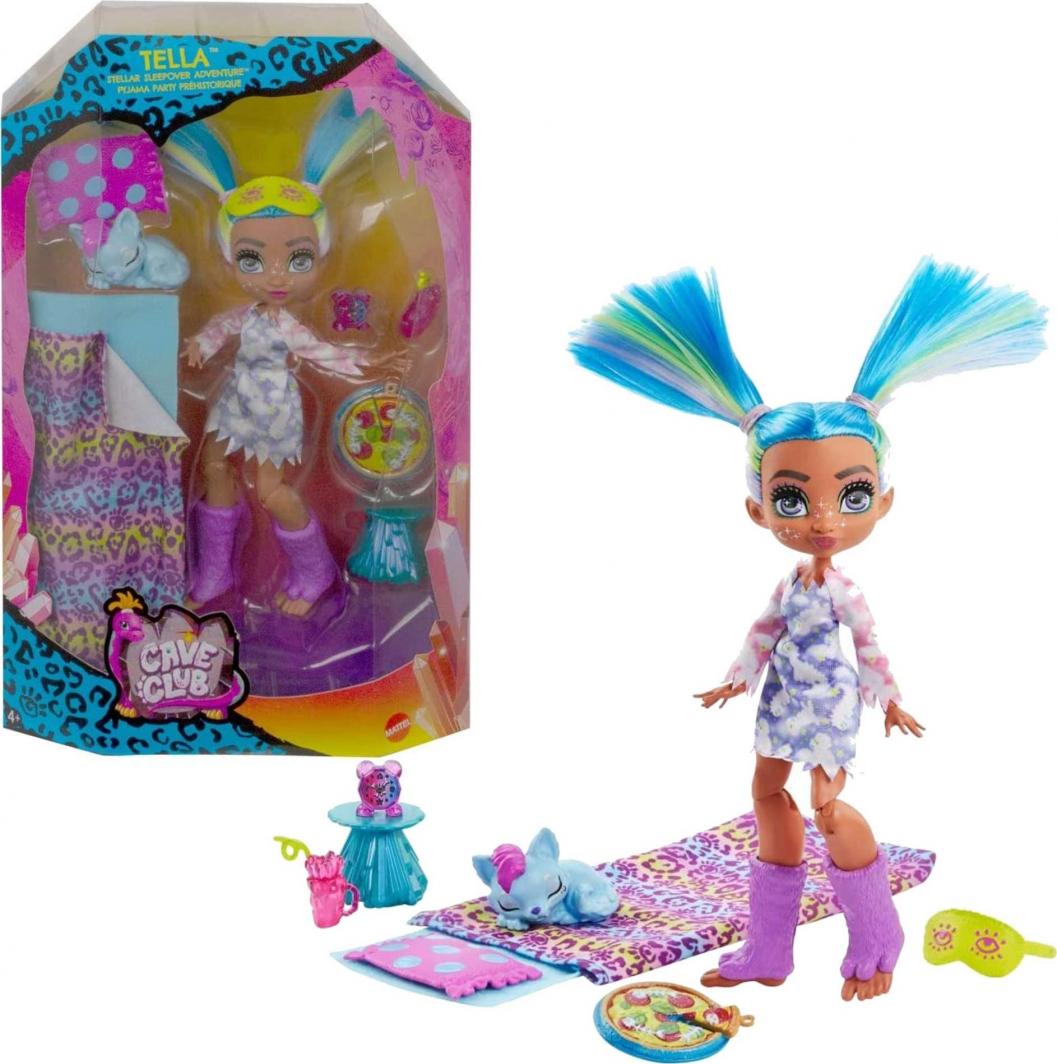 Mattel Mattel Cave Club Tella Piżama Party 1