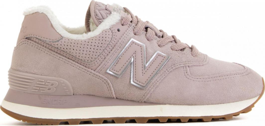 New Balance New Balance damskie buty sneakersy ocieplane WL574LW2 - różowe 36 1